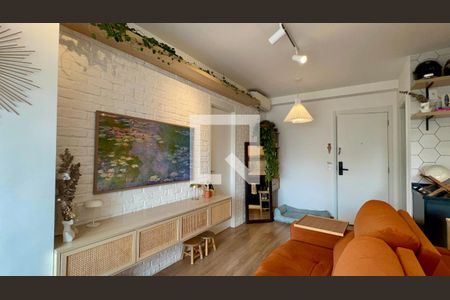 Sala de apartamento à venda com 1 quarto, 47m² em Vila Anglo Brasileira, São Paulo
