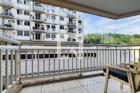 Varanda  de apartamento para alugar com 2 quartos, 48m² em São Francisco Xavier, Rio de Janeiro