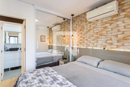 Quarto de apartamento à venda com 1 quarto, 33m² em Chácara Itaim, São Paulo