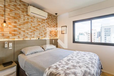Quarto de apartamento à venda com 1 quarto, 33m² em Chácara Itaim, São Paulo
