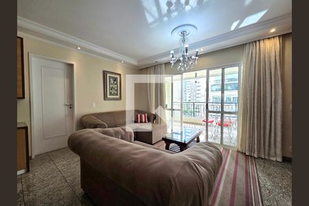 Sala de apartamento para alugar com 3 quartos, 110m² em Indianópolis, São Paulo