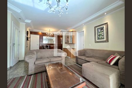 Sala de apartamento para alugar com 3 quartos, 110m² em Indianópolis, São Paulo