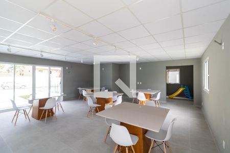 Área comum - Salão de festas de apartamento para alugar com 3 quartos, 57m² em Guarujá, Porto Alegre