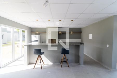 Área comum - Salão de festas de apartamento para alugar com 3 quartos, 57m² em Guarujá, Porto Alegre