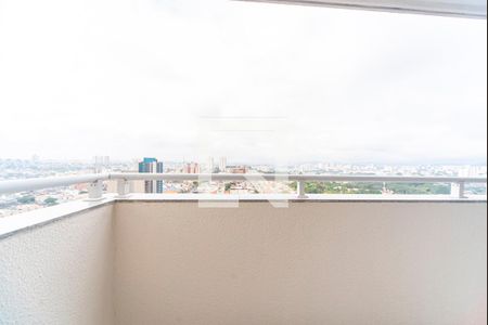 Varanda da Sala de apartamento à venda com 2 quartos, 46m² em Vila Curuçá, Santo André