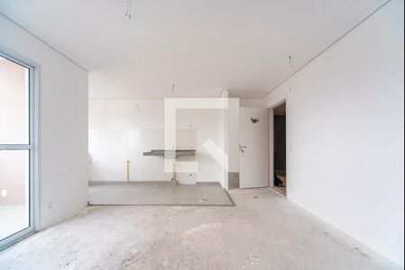 Sala de apartamento à venda com 2 quartos, 46m² em Vila Curuçá, Santo André