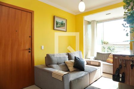Sala  de apartamento à venda com 3 quartos, 102m² em Esplanada, Belo Horizonte