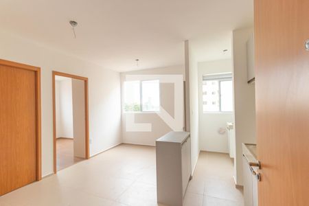 Sala/Cozinha de apartamento para alugar com 2 quartos, 39m² em Fátima, Canoas