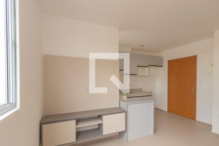 Sala/Cozinha de apartamento para alugar com 2 quartos, 39m² em Fátima, Canoas