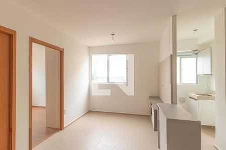 Sala/Cozinha de apartamento para alugar com 2 quartos, 39m² em Fátima, Canoas