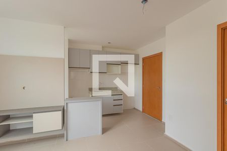 Sala/Cozinha de apartamento para alugar com 2 quartos, 39m² em Fátima, Canoas