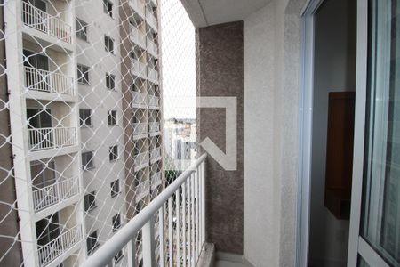 Sala / Cozinha - Varanda de apartamento para alugar com 1 quarto, 26m² em Parada Xv de Novembro, São Paulo