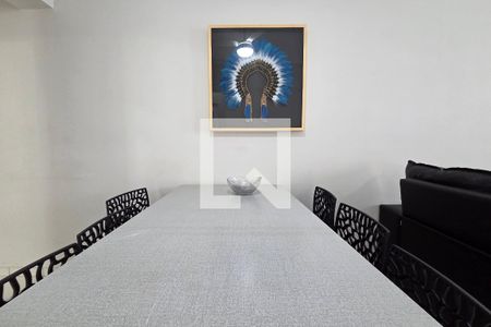 Sala de apartamento para alugar com 1 quarto, 60m² em Vila Tupi, Praia Grande