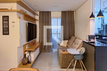 Sala de apartamento para alugar com 2 quartos, 65m² em Maria Paula, Niterói