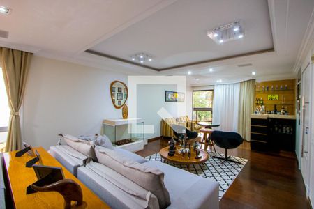 Sala de estar de apartamento à venda com 4 quartos, 312m² em Jardim, Santo André
