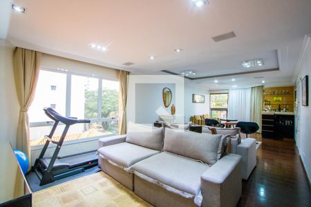Sala de estar de apartamento à venda com 4 quartos, 312m² em Jardim, Santo André
