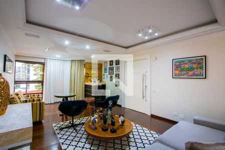 Sala de estar de apartamento à venda com 4 quartos, 312m² em Jardim, Santo André