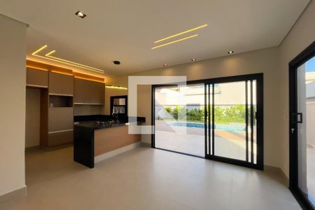 Sala de casa de condomínio à venda com 3 quartos, 226m² em Jardim Sao Marcos, Valinhos
