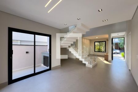 Sala de casa de condomínio à venda com 3 quartos, 226m² em Jardim Sao Marcos, Valinhos