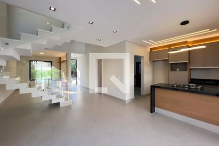 Sala de casa de condomínio à venda com 3 quartos, 226m² em Jardim Sao Marcos, Valinhos