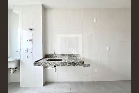 Cozinha e Área de Serviço de apartamento para alugar com 2 quartos, 47m² em Tijuca, Belo Horizonte
