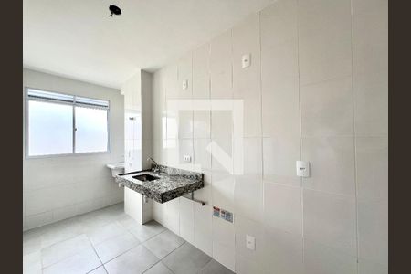 Cozinha e Área de Serviço de apartamento para alugar com 2 quartos, 47m² em Tijuca, Belo Horizonte
