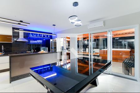 Sala de jantar de casa de condomínio para alugar com 3 quartos, 127m² em Portal dos Gramados, Guarulhos