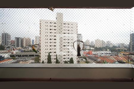 Varanda da Sala de apartamento à venda com 3 quartos, 143m² em Vila Assunção, Santo André