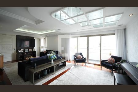 Sala de apartamento à venda com 3 quartos, 143m² em Vila Assunção, Santo André