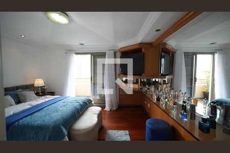 Quarto Suite 1 de apartamento à venda com 3 quartos, 143m² em Vila Assunção, Santo André