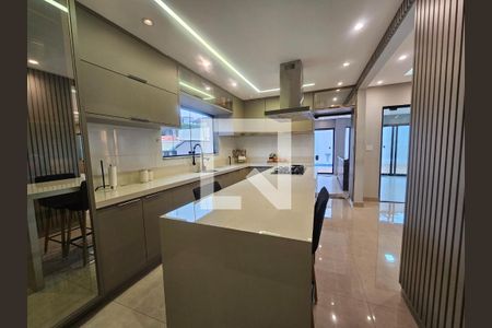 Cozinha de casa de condomínio à venda com 3 quartos, 396m² em Jardim Sao Caetano, São Caetano do Sul