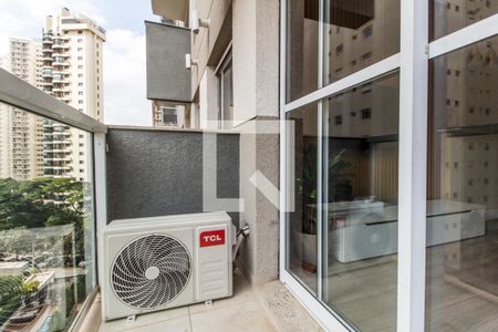 Varanda de apartamento à venda com 1 quarto, 50m² em Alphaville Industrial, Barueri
