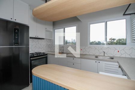 Ambientes Integrados (Sala de Estar, Jantar e Cozinha) de apartamento para alugar com 2 quartos, 87m² em Jardim Paulistano, São Paulo