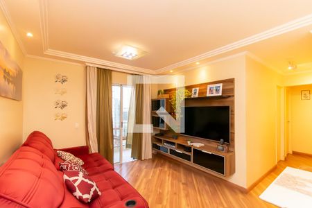 Sala de apartamento à venda com 3 quartos, 75m² em Vila Invernada, São Paulo