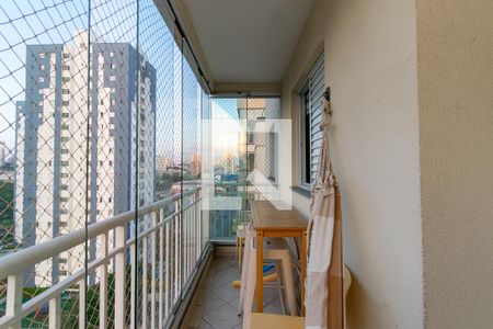 Varanda gourmet de apartamento à venda com 3 quartos, 75m² em Vila Invernada, São Paulo
