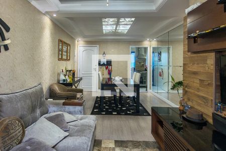 sala de apartamento para alugar com 2 quartos, 130m² em Vila Assuncao, Praia Grande