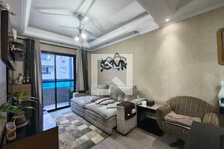 sala de apartamento para alugar com 2 quartos, 130m² em Vila Assuncao, Praia Grande