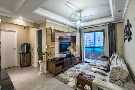 sala de apartamento para alugar com 2 quartos, 130m² em Vila Assuncao, Praia Grande