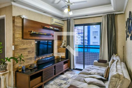 sala de apartamento para alugar com 2 quartos, 130m² em Vila Assuncao, Praia Grande
