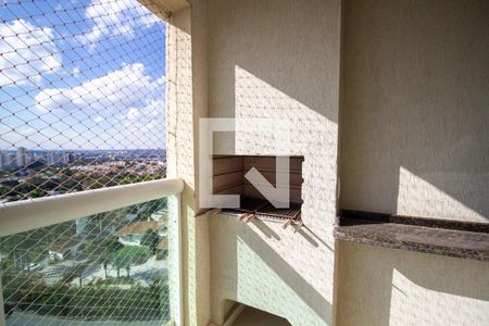Varanda gourmet de apartamento para alugar com 3 quartos, 135m² em Parque Campolim, Votorantim