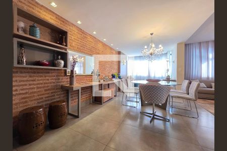 Sala  de apartamento à venda com 4 quartos, 270m² em Coracao de Jesus, Belo Horizonte