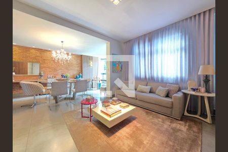 Sala de apartamento à venda com 4 quartos, 270m² em Coracao de Jesus, Belo Horizonte