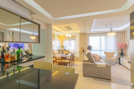 Sala de apartamento à venda com 2 quartos, 78m² em Marechal Rondon, Canoas