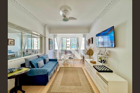 Sala de apartamento para alugar com 2 quartos, 84m² em Copacabana, Rio de Janeiro
