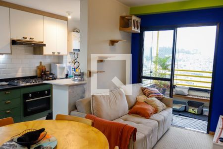 sala de apartamento à venda com 2 quartos, 50m² em Recanto das Rosas, Osasco