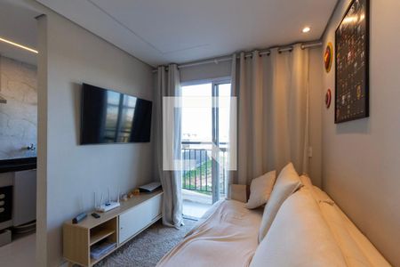 Sala de apartamento para alugar com 2 quartos, 42m² em Ibiti, Sorocaba