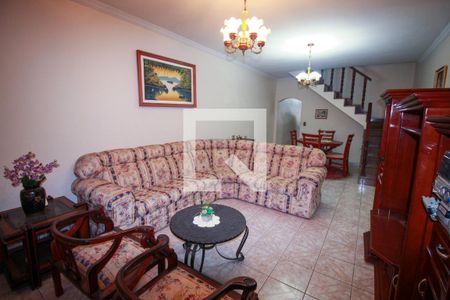 Sala de casa para alugar com 3 quartos, 274m² em Parque das Nações, Santo André
