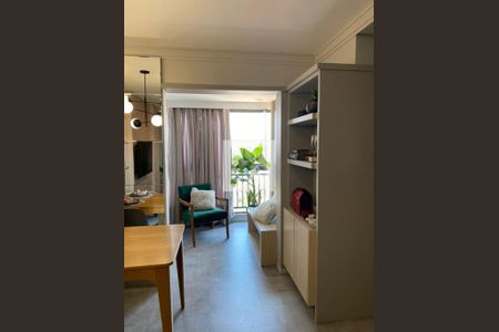 Sala de apartamento para alugar com 2 quartos, 66m² em Barreiros, São José