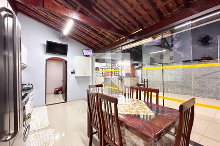 Sala de Jantar de casa à venda com 3 quartos, 200m² em Vila Marchi, São Bernardo do Campo