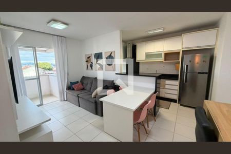 Sala de apartamento para alugar com 2 quartos, 67m² em Jardim Cidade de Florianopolis, São José